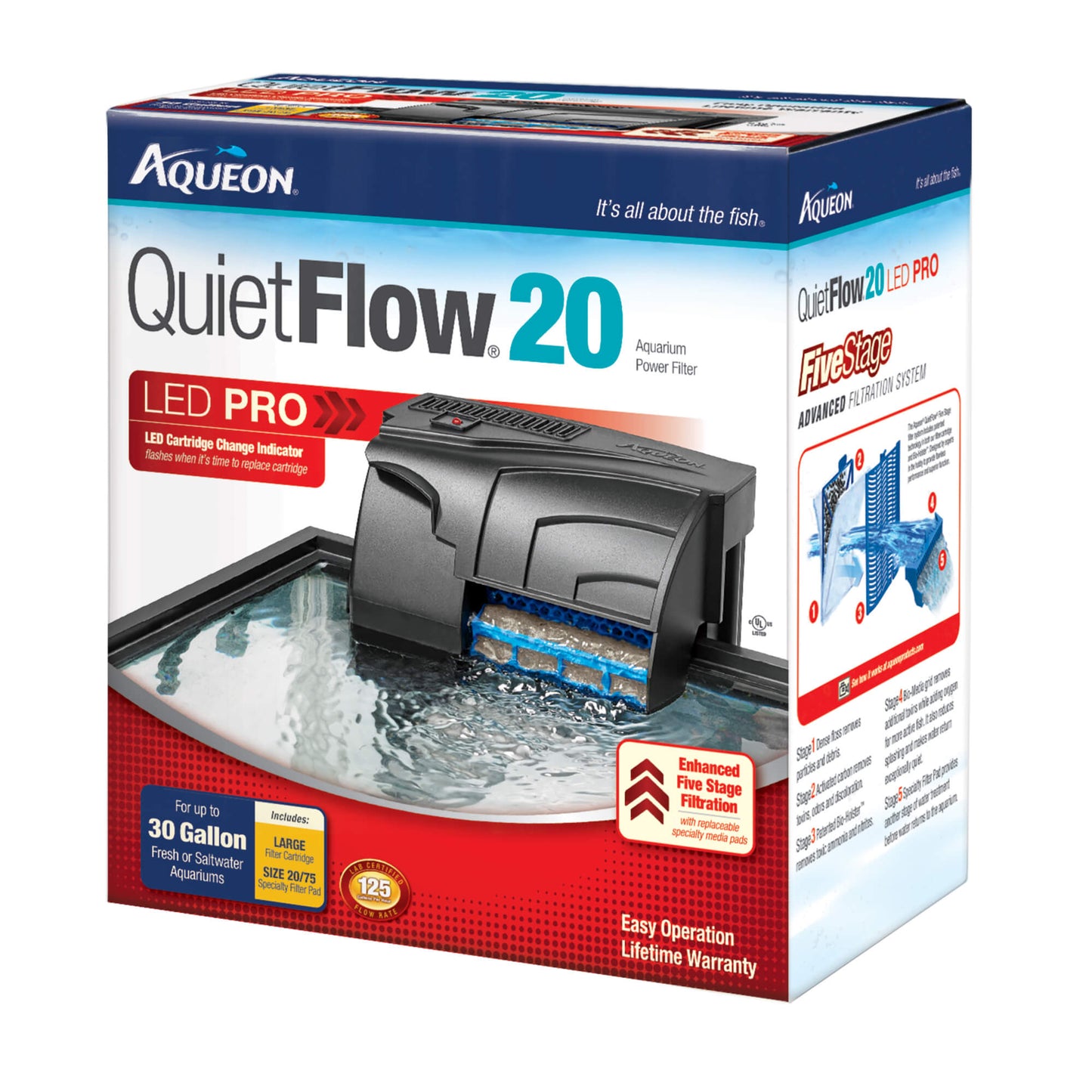 Aqueon - Quietflow Hang on Back filter