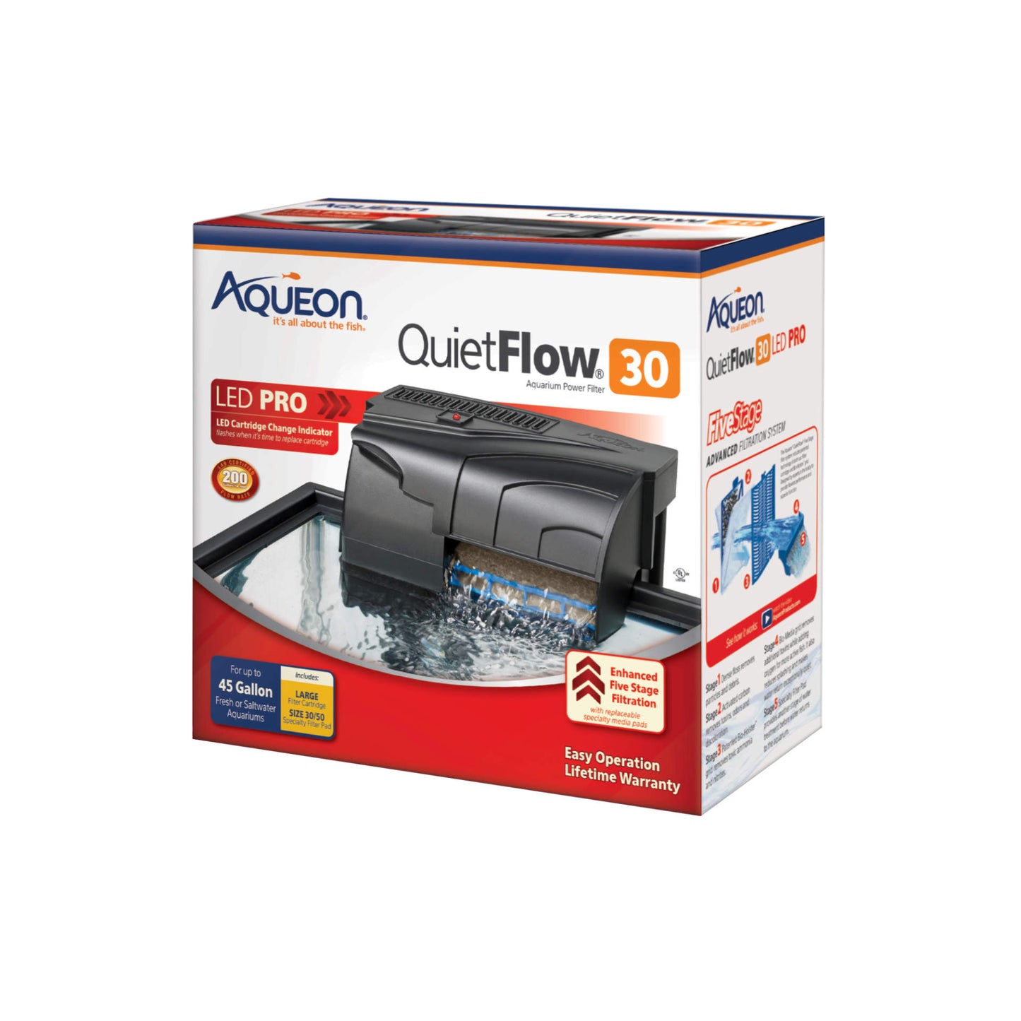 Aqueon - Quietflow Hang on Back filter
