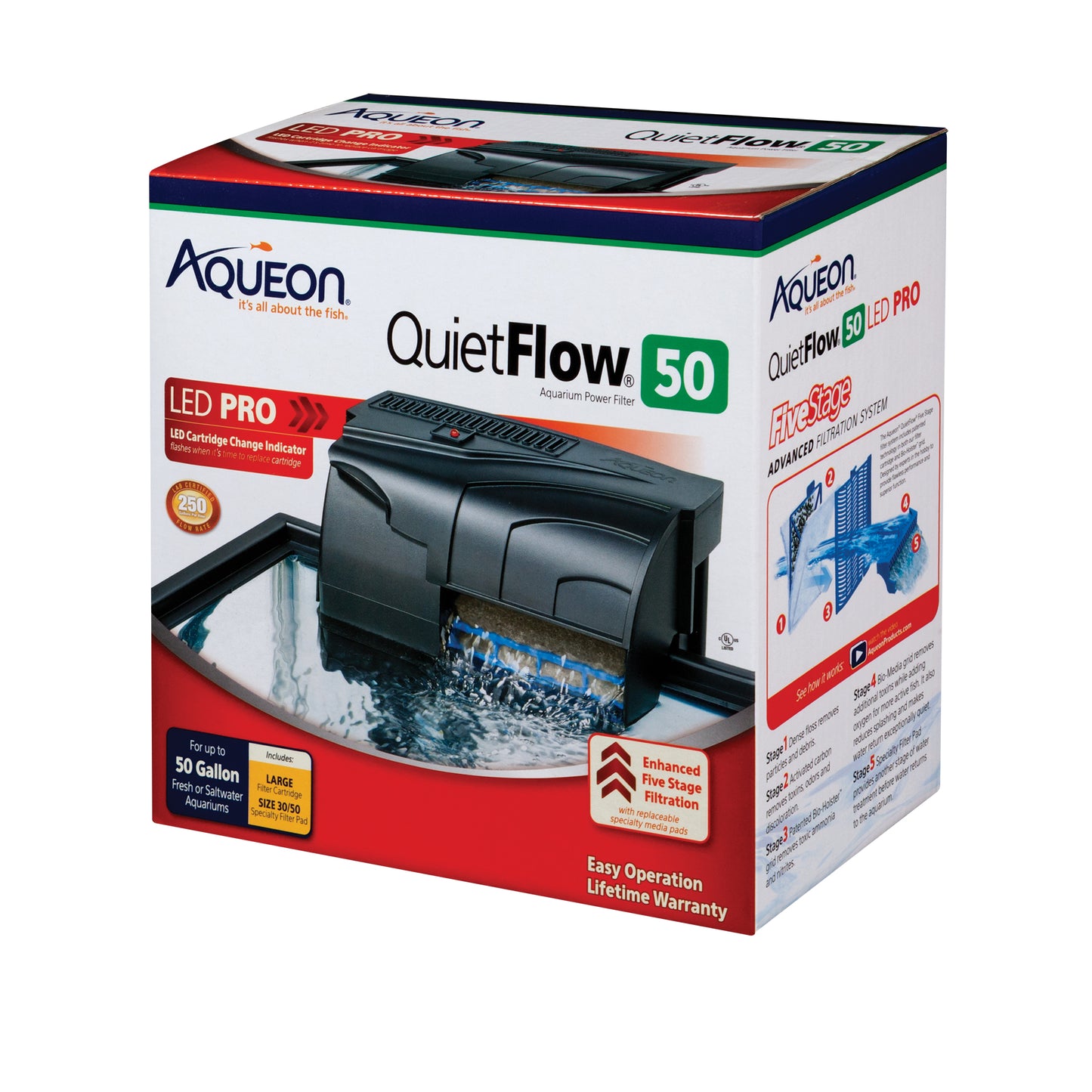 Aqueon - Quietflow Hang on Back filter