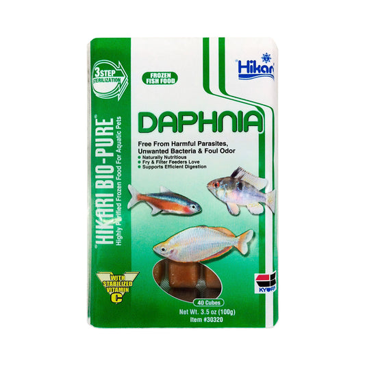 Hikari - Frozen Daphnia Cubes 3.5 oz (4oz cube)(store pick up only)