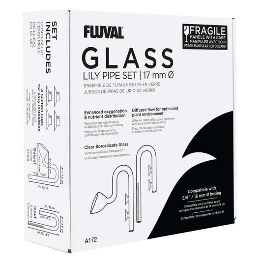 Fluval Glass Lily Pipe Set (17mm)