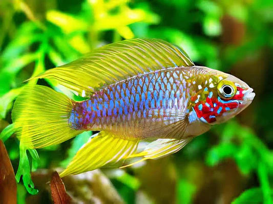 Red Mask Borelli's Dwarf Cichlid (Apistogramma Borellii)