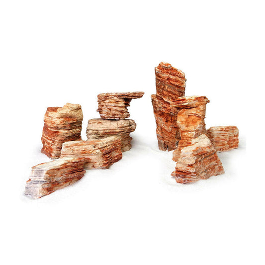Orange Layer stone